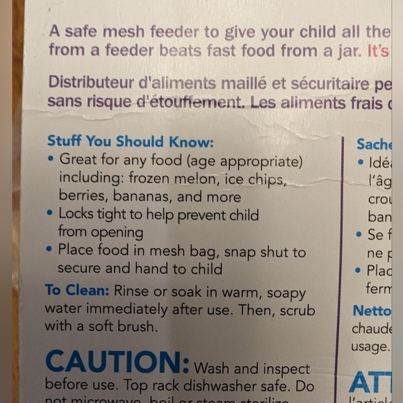 NWT Food & Teething Feeders for infants- Includes 3 - Picture 9 of 10